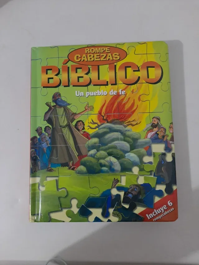 Libro puzzle, bíblico,religioso,antiguo testamento
