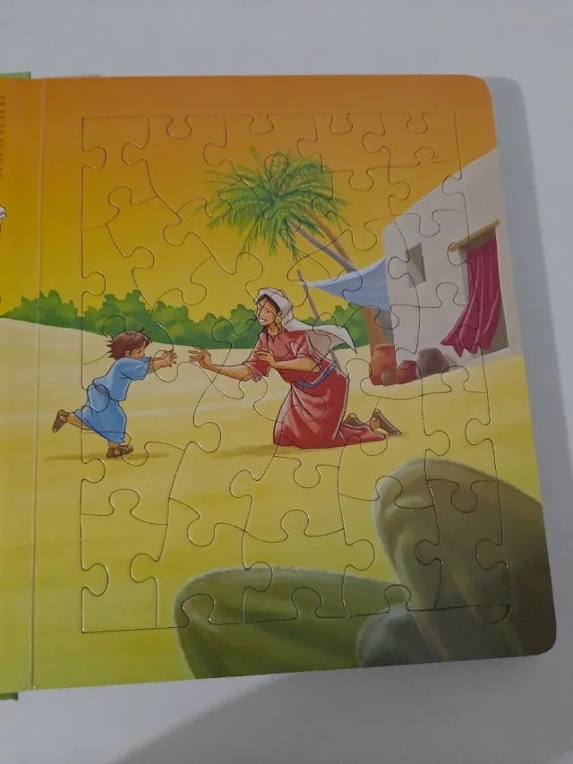Libro puzzle, bíblico,religioso,antiguo testamento