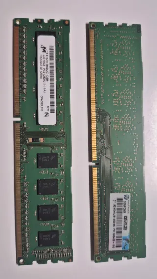2x Módulos RAM HP 2GB DDR3 PC3-12800