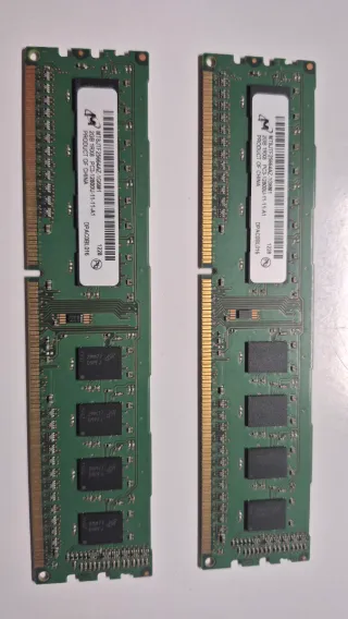 2x Módulos RAM HP 2GB DDR3 PC3-12800