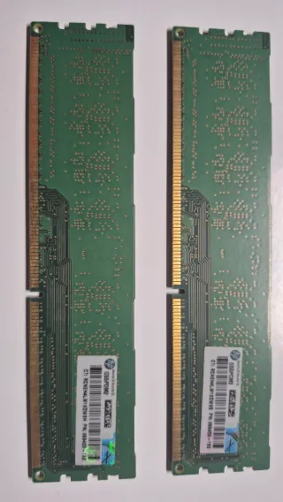 2x Módulos RAM HP 2GB DDR3 PC3-12800