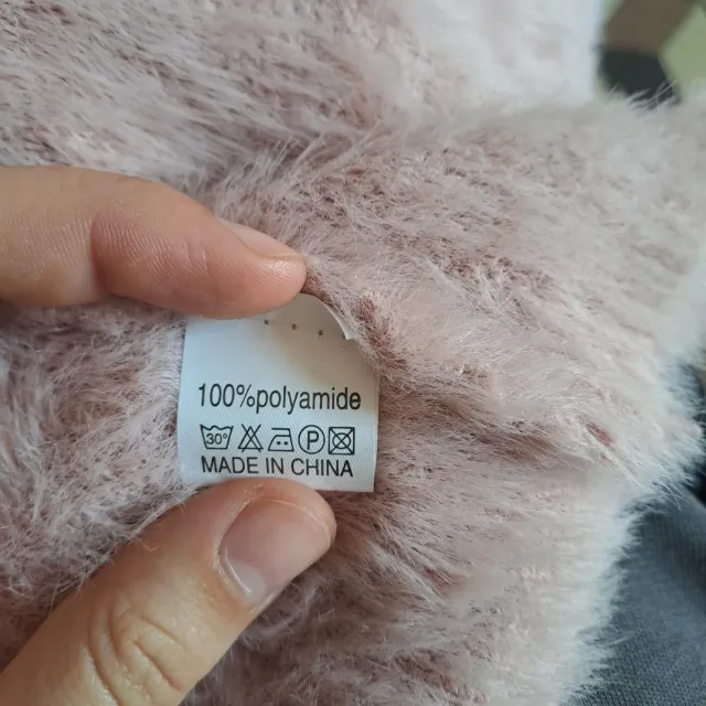 Maglioncino morbido rosa antico taglia S