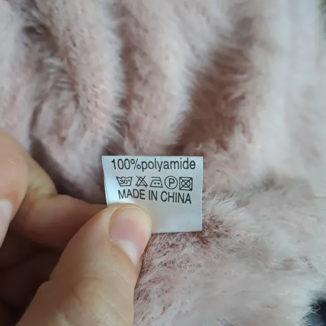 Maglioncino morbido rosa antico taglia S