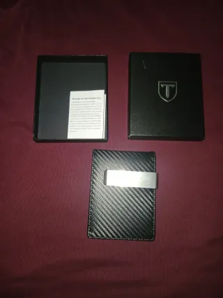 Billetera o cartera piel de vacuno