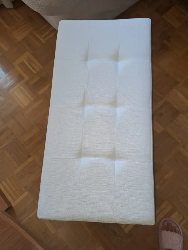 Puff Almacenaje Bianco