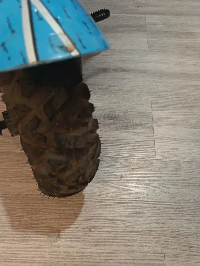 Moto Eléctrica Neon Azul