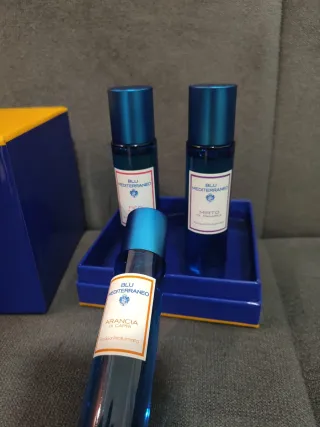 Acqua di Parma Blu Mediterraneo Set 3 x 30ml nuovo