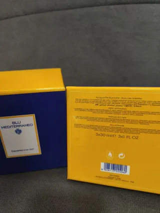 Acqua di Parma Blu Mediterraneo Set 3 x 30ml nuovo