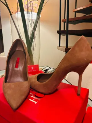 Zapatos de piel Carolina Herrera Marrones