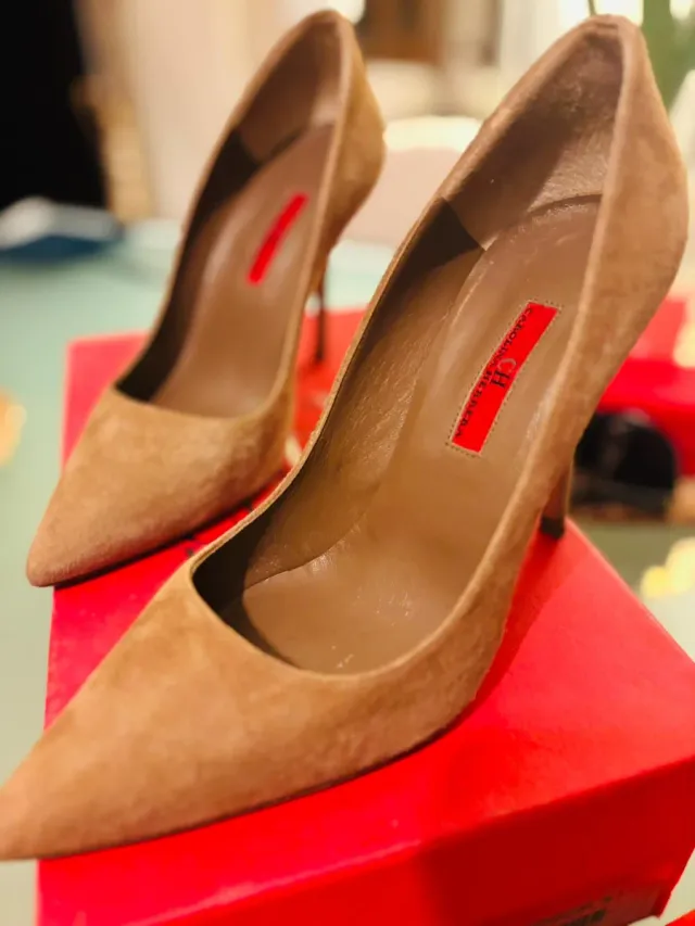 Zapatos de piel Carolina Herrera Marrones