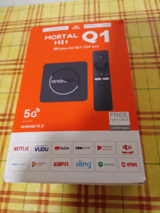 Scatola TV Android per goderti i tuoi contenuti preferiti e trasformare la tua TV in una smart TV 8K