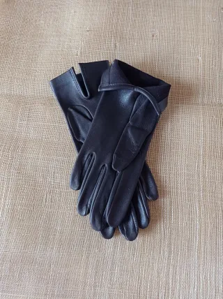 Guantes de piel marrón para señora Casiry