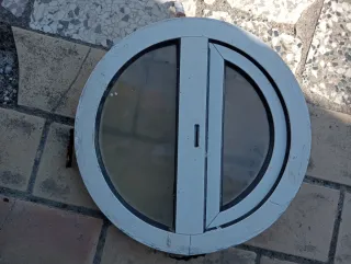 Ojo de buey aluminio 40 cm