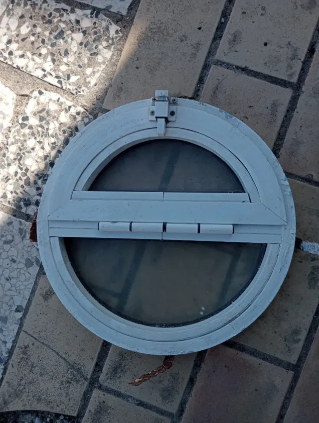 Ojo de buey aluminio 40 cm