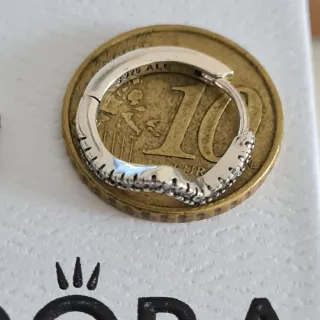 Pendientes de plata con circonitas