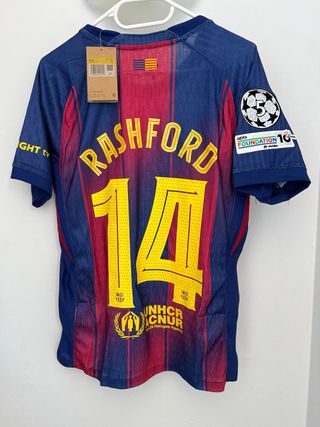 Camiseta Fútbol Rashford 14 Talla L