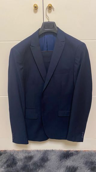Traje Slim Fórmula Joven Azul Marino Talla 46
