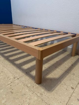 Somier madera 90x190 con patas