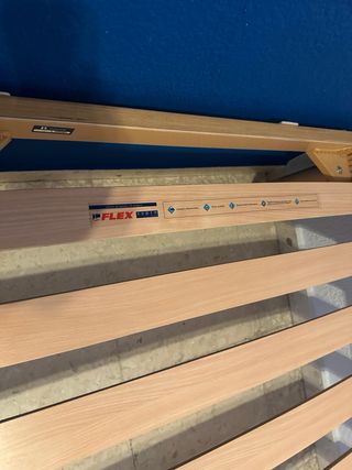 Somier madera 90x190 con patas