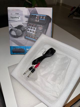 Mesa de mezclas Depusheng U4 USB para PC