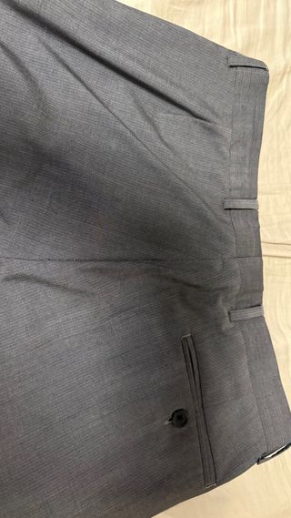 Traje de caballero gris talla 42