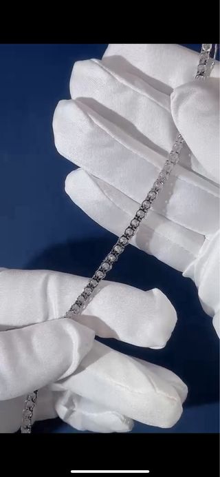 Pulsera Rivière Oro 18k Diamantes