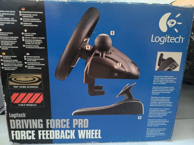 Volante Logitech Driving Force Pro Force Feedback