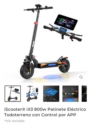 Patinete Eléctrico 800W