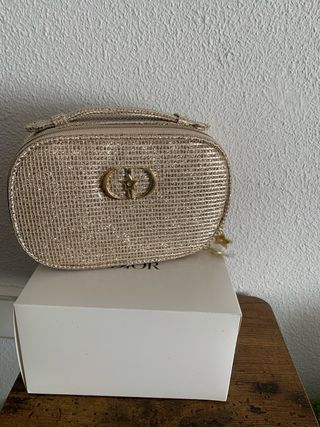 Neceser Dior Dorado Brillante