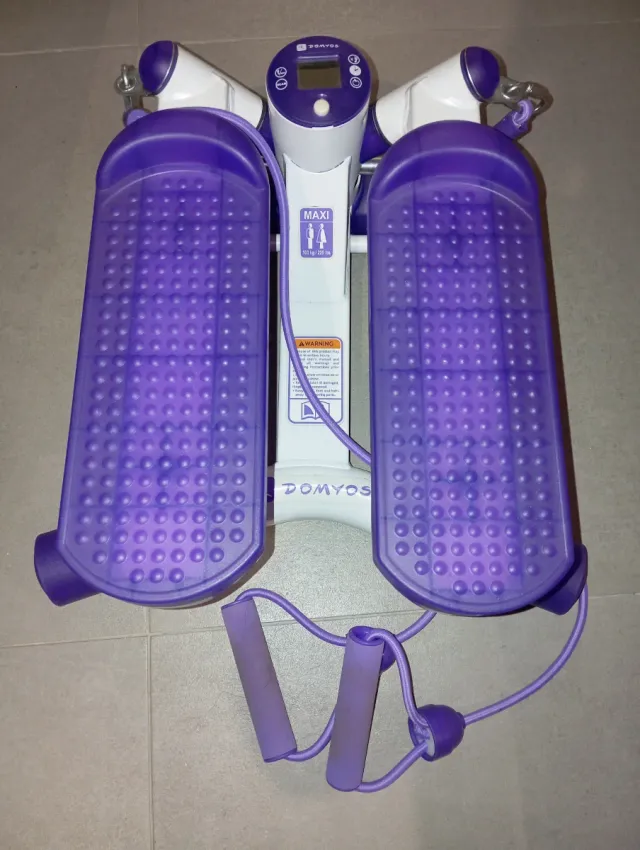 Stepper Domyos Maxi con Bandas Elásticas
