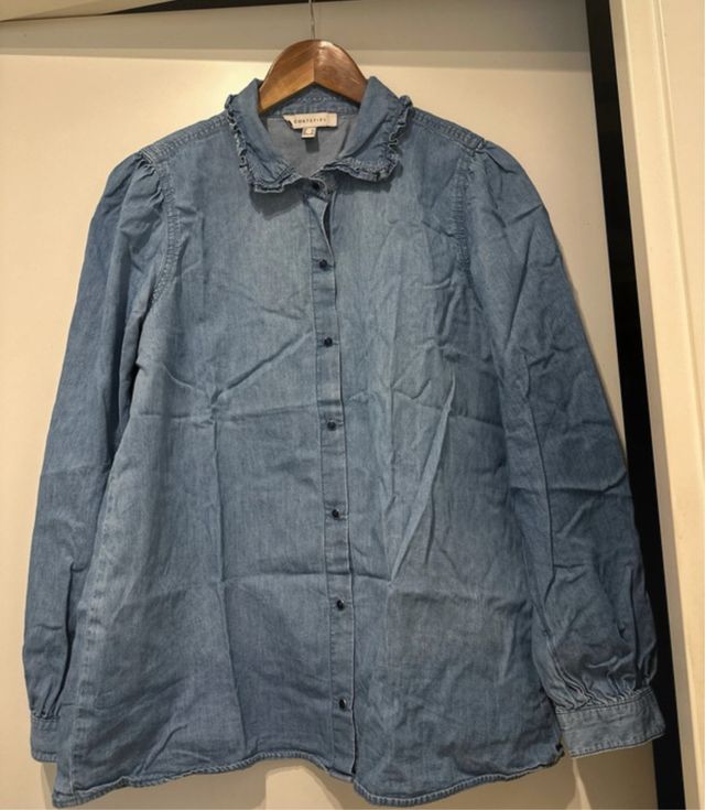 Camisa vaquera Cortefiel