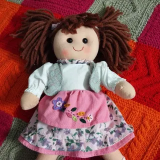 Bambola di pezza 42 cm