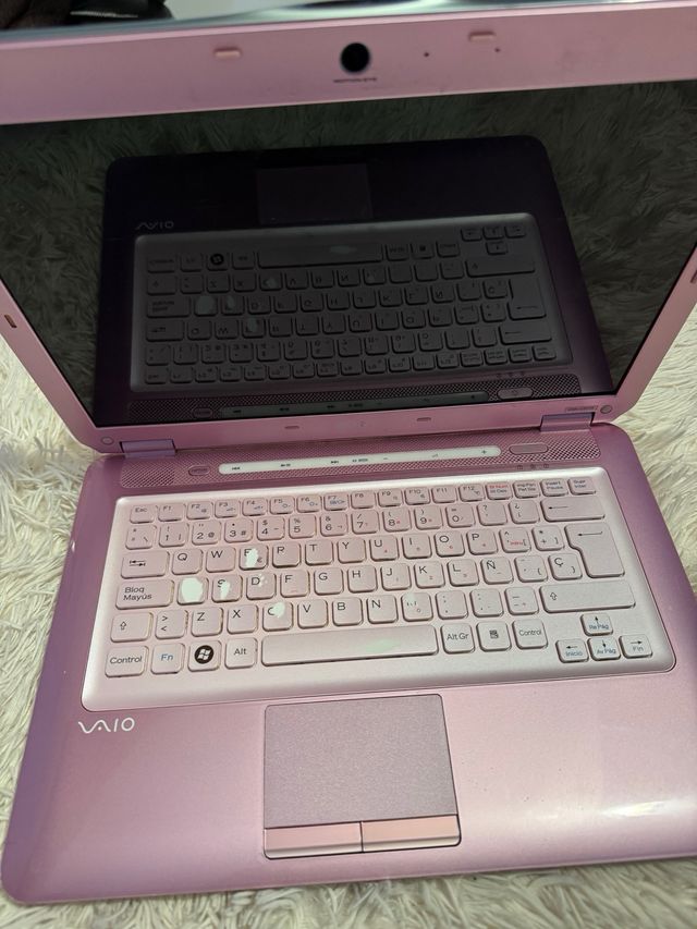 Portátil Sony Vaio Rosa/Morado