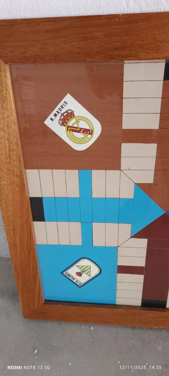 Parchís antiguo equipos fútbol