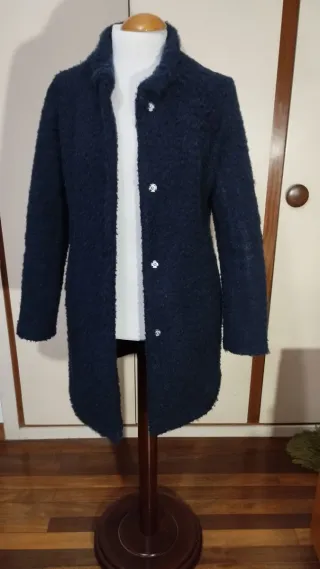 Abrigo azul marino