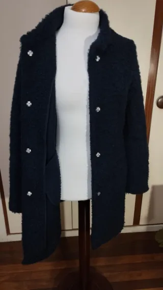 Abrigo azul marino