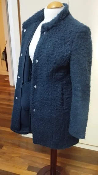 Abrigo azul marino
