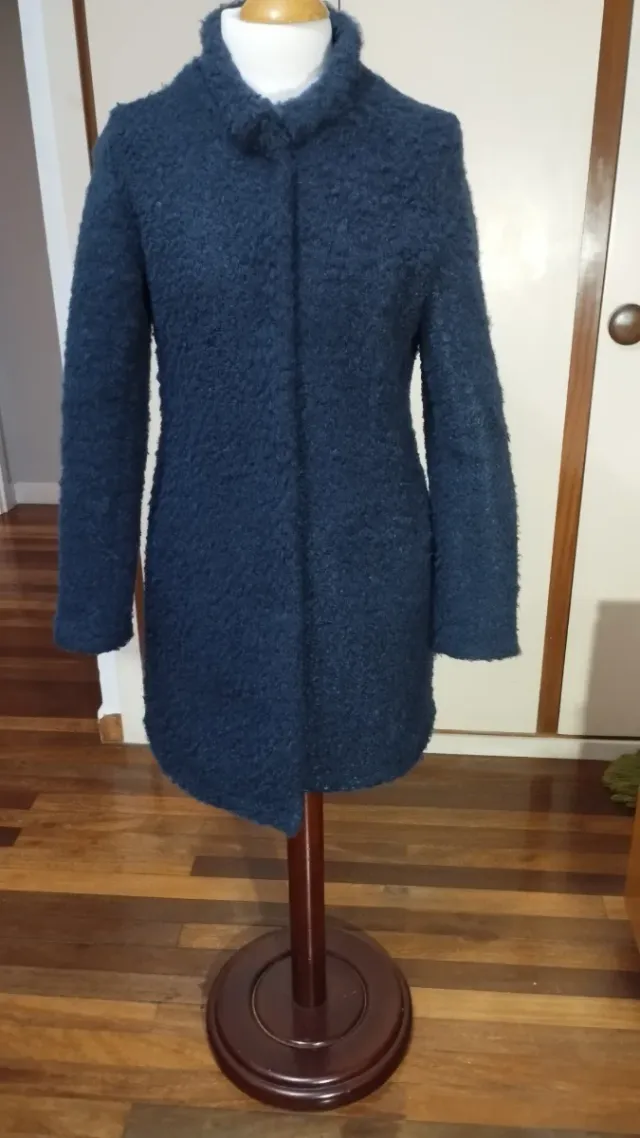 Abrigo azul marino