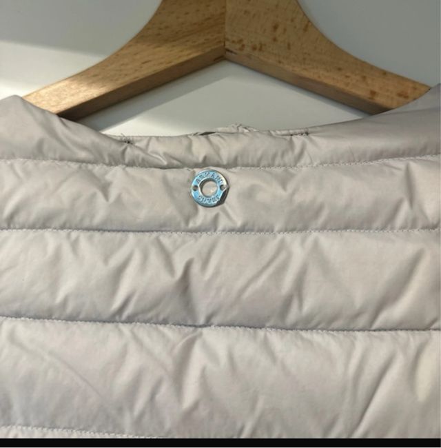 Plumífero Armani Jeans Blanco y Azul