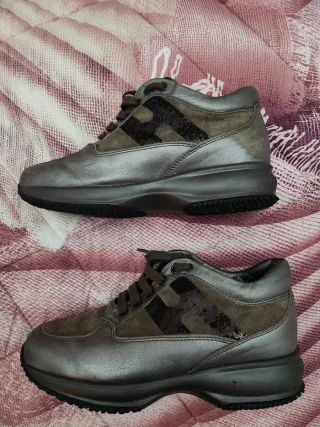 Hogan Interactive Marroni Sneakers