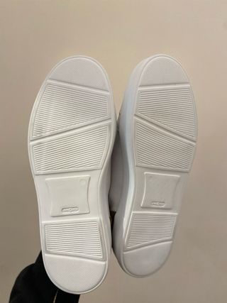 Scarpe uomo 4us bianche e marroni taglia 42