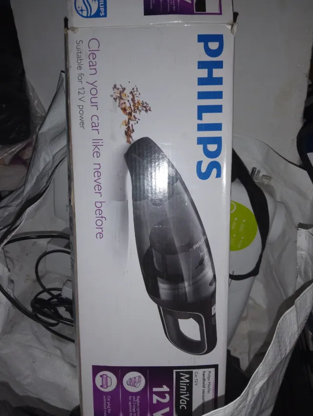 Philips MiniVac Aspirador Coche 12V
