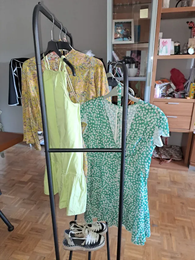 Appendiabiti doppio in metallo nero