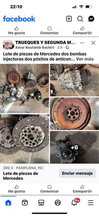 Lote 2 Bombas Inyectoras Mercedes