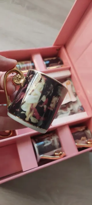 Set tazzine caffè + zuccheriera Royal Porcelain