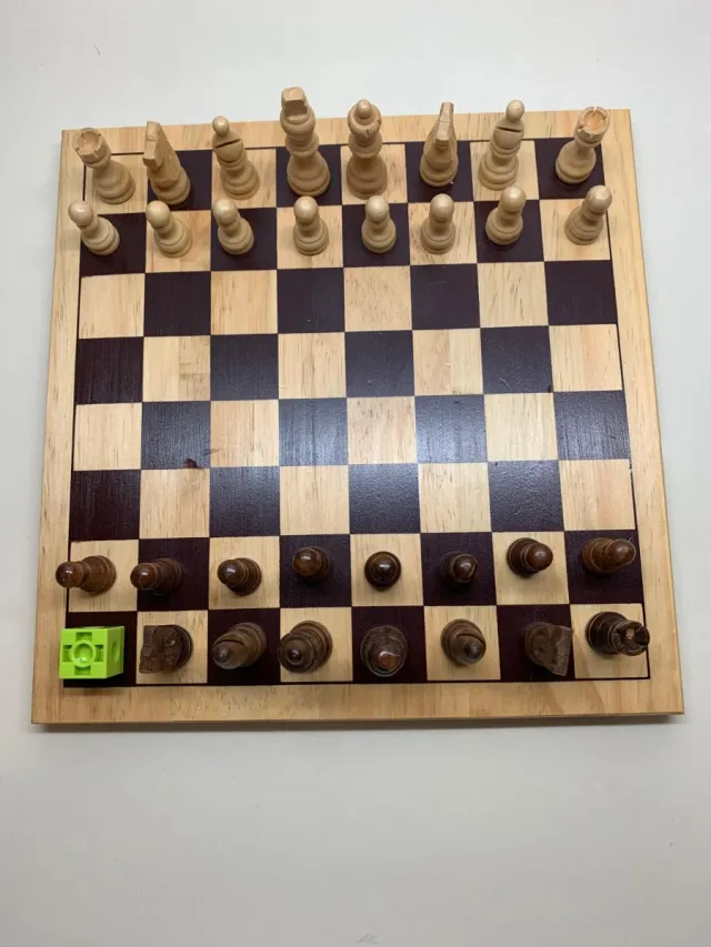Ajedrez de madera