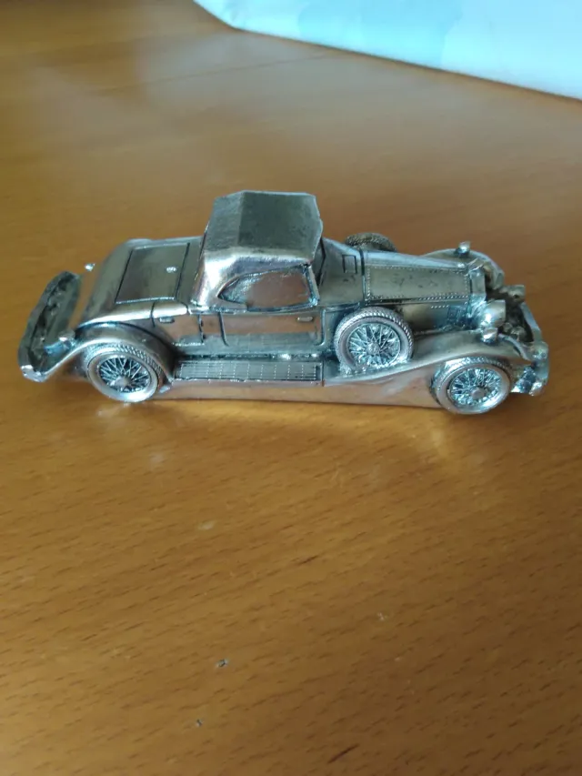 Modellino Auto Rolls Royce Finitura argento 925