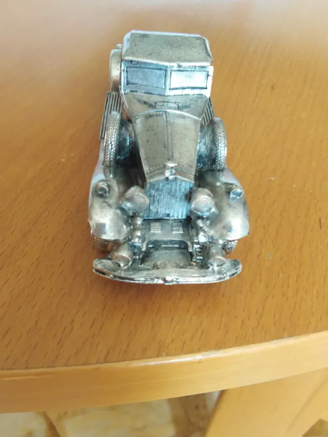 Modellino Auto Rolls Royce Finitura argento 925