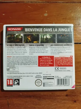 Metal Gear Solid 3D Snake Eater - Nintendo 3DS