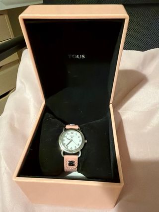 Reloj Tous Rosa y Plateado